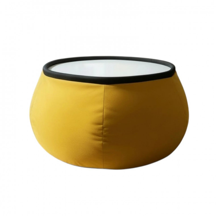 Бескаркасный пуф-столик ТОППЕР