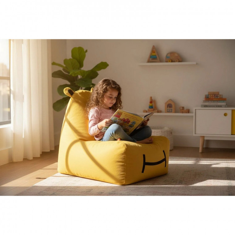 Бескаркасное кресло-персонаж БЕГЕМОТ