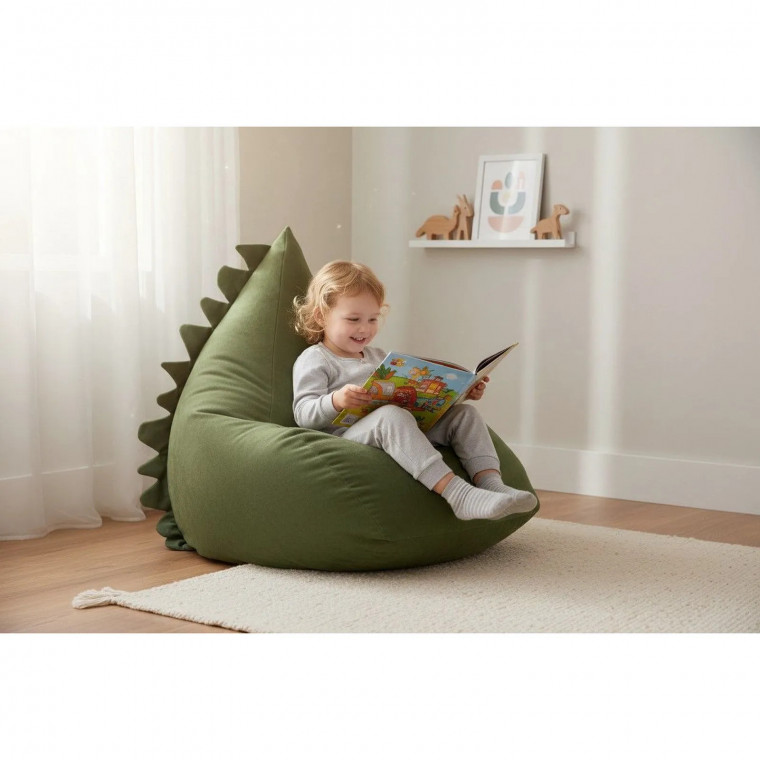 Бескаркасное кресло-персонаж ДИНО