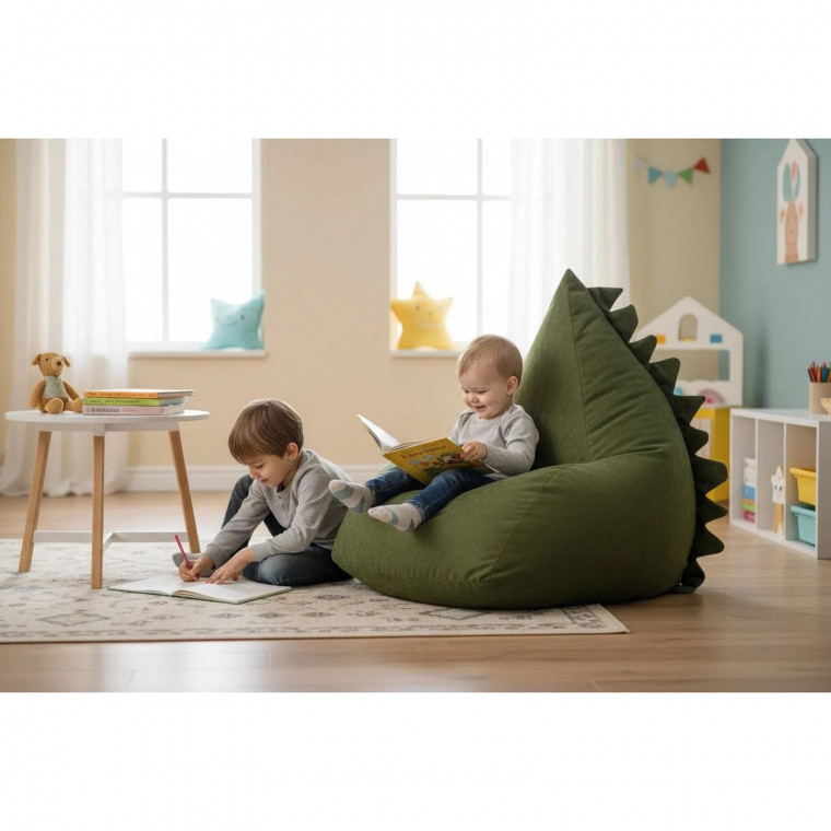 Бескаркасное кресло-персонаж ДИНО