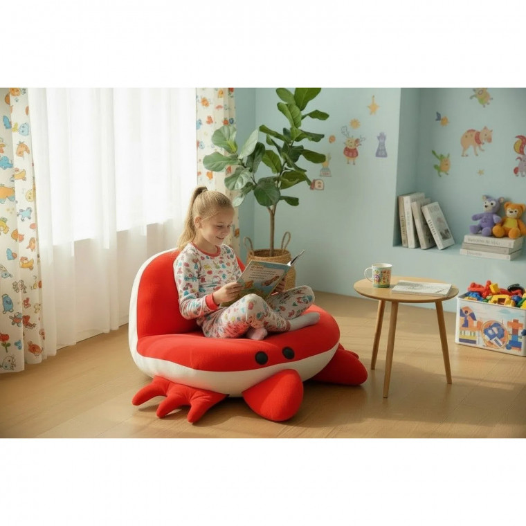 Бескаркасное кресло-персонаж КРАБ