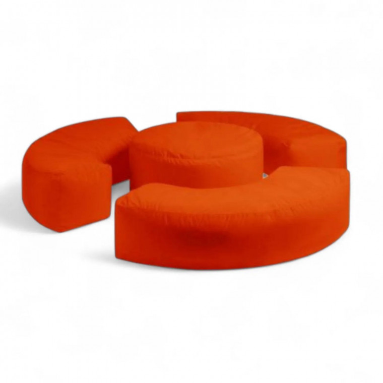 Комплект бескаркасных пуфов КОМБО