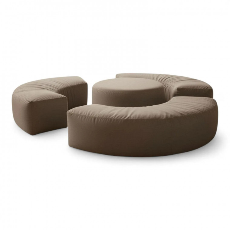 Комплект бескаркасных пуфов КОМБО