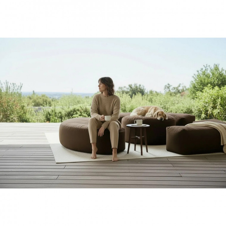 Комплект бескаркасных пуфов КОМБО