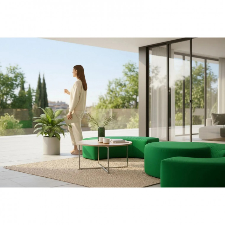 Комплект бескаркасных пуфов КОМБО