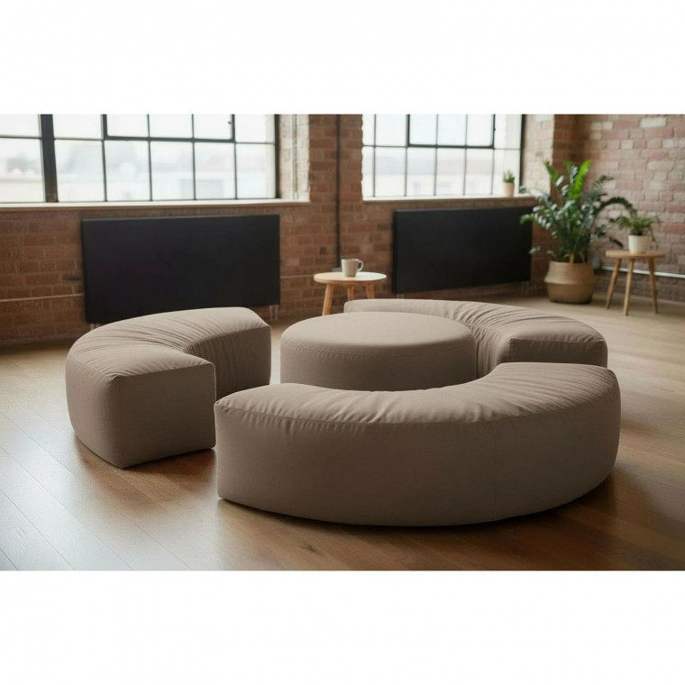 Комплект бескаркасных пуфов КОМБО