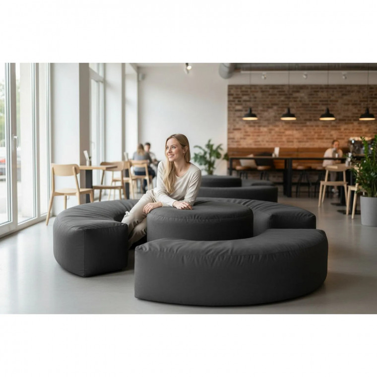 Комплект бескаркасных пуфов КОМБО