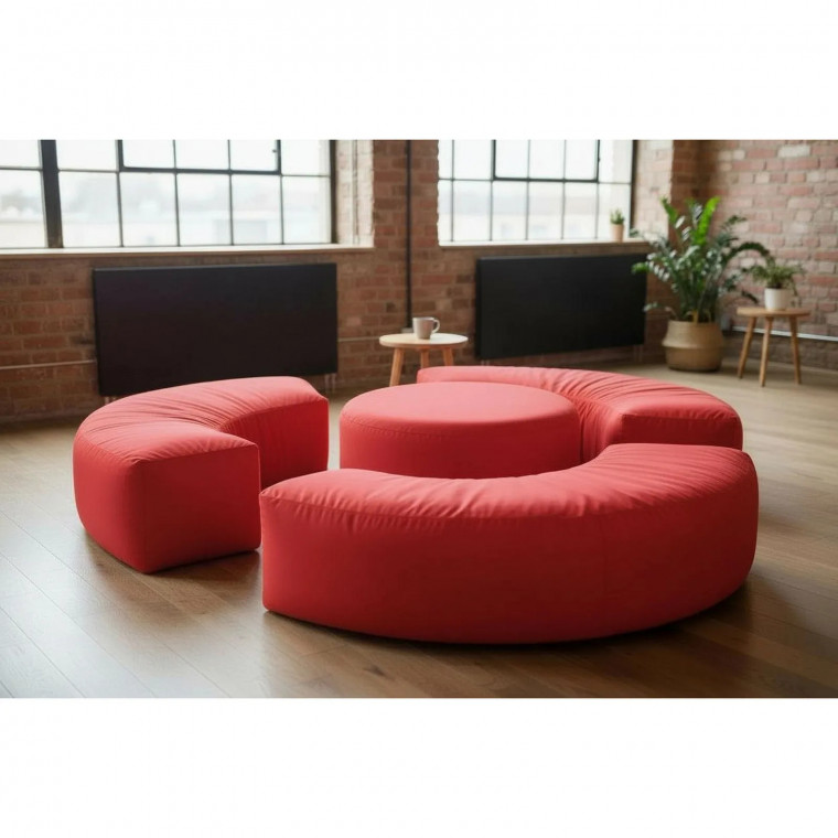 Комплект бескаркасных пуфов КОМБО