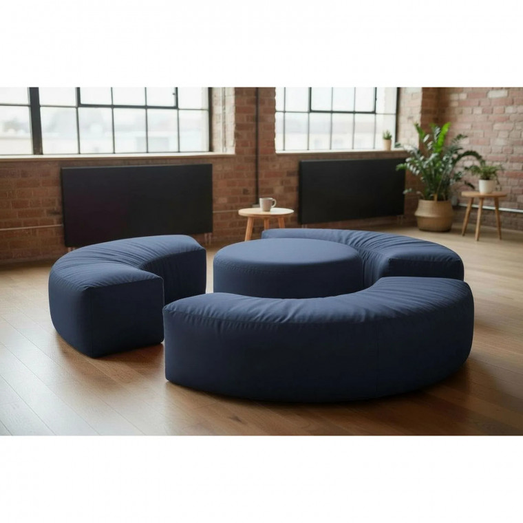 Комплект бескаркасных пуфов КОМБО