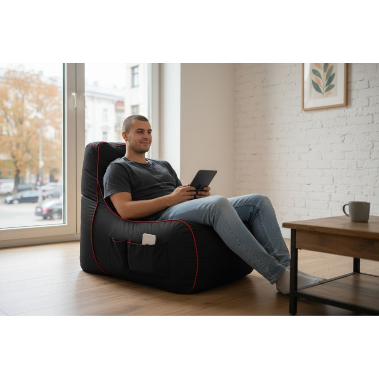 Игровое бескаркасное кресло БРУТ