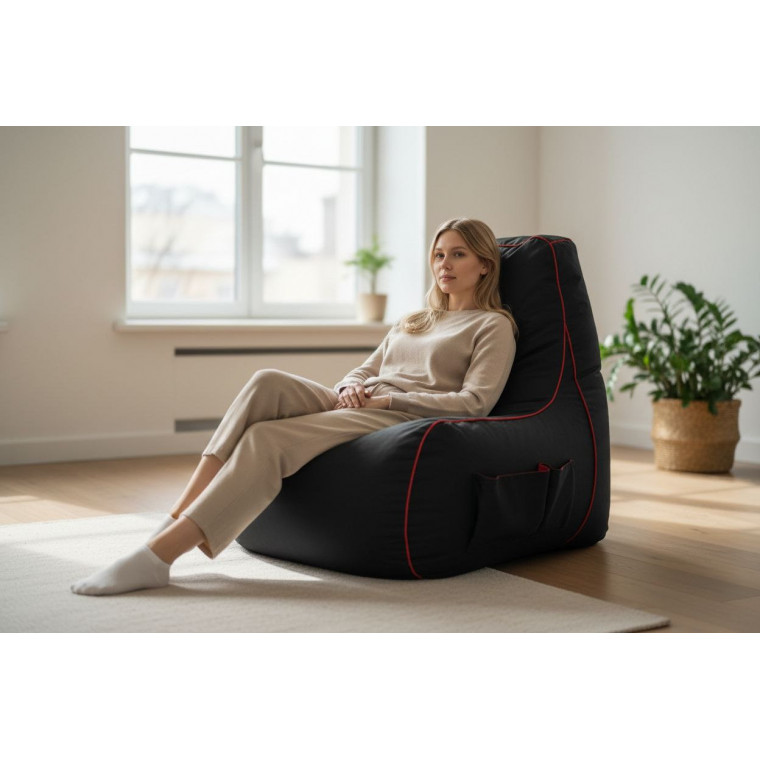 Игровое бескаркасное кресло БРУТ