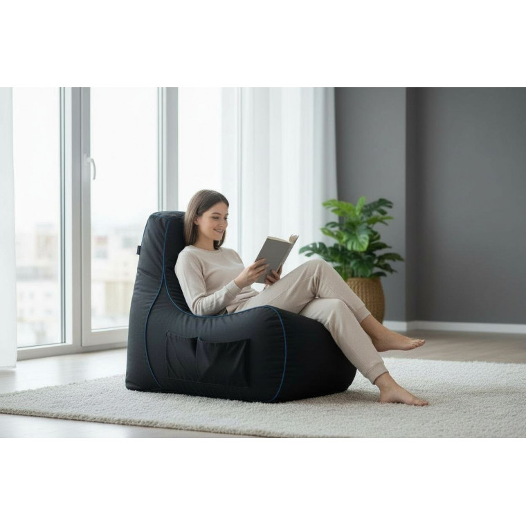 Игровое бескаркасное кресло БРУТ