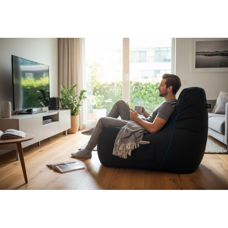 Игровое бескаркасное кресло БРУТ