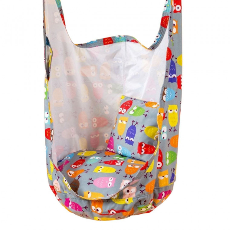 Детское ПОДВЕСНОЕ кресло-гамак (качели, кокон)