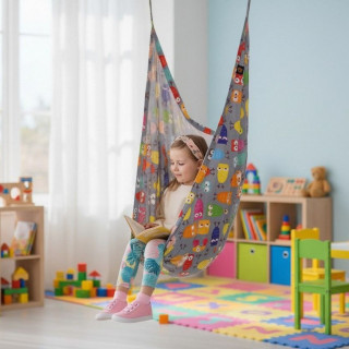 Детское ПОДВЕСНОЕ кресло-гамак (качели, кокон)