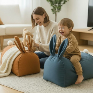 Бескаркасные пуфы ЗАЙЧАТА (2 шт.)