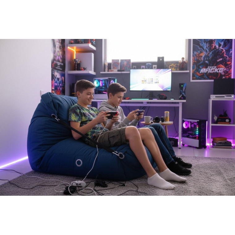 Бескаркасный диван-лежак ДОМИНО