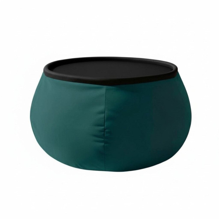 Бескаркасный пуф-столик ТОППЕР