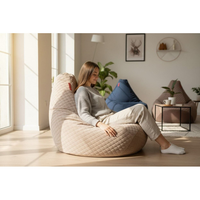 Кресло-груша СТИЧ (стежка по велюру)