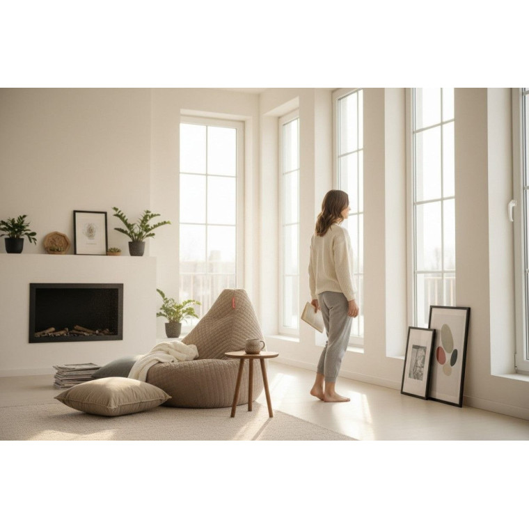 Кресло-груша СТИЧ (стежка по велюру)