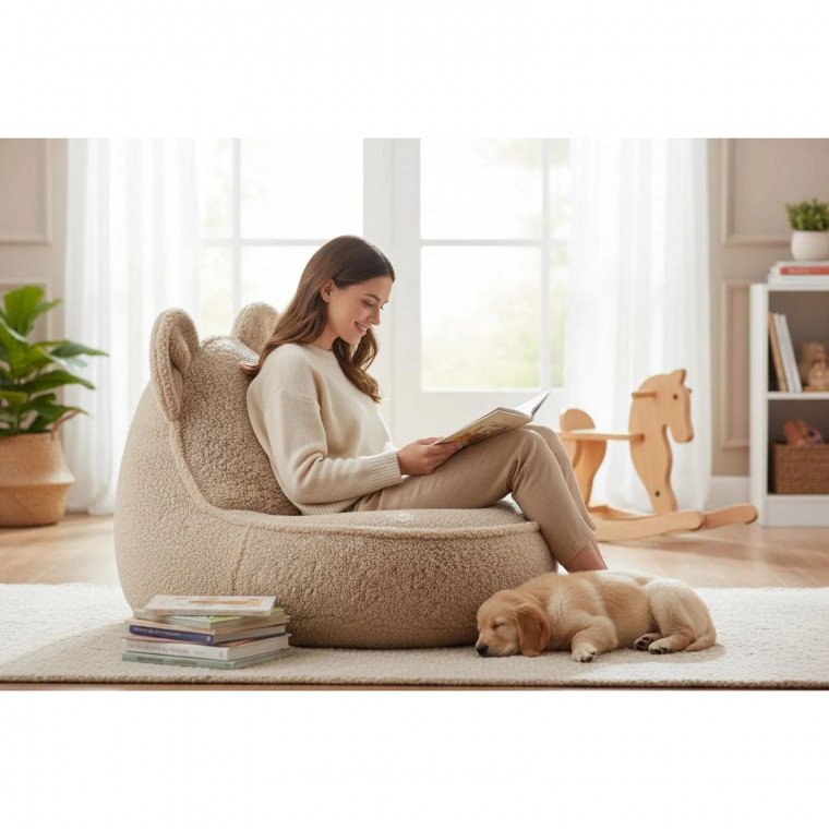 Бескаркасное кресло-персонаж МИШУТКА