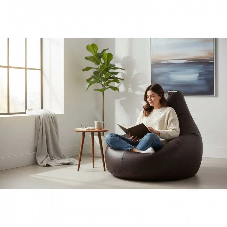 Кресло-мешок груша ЭКОКОЖА