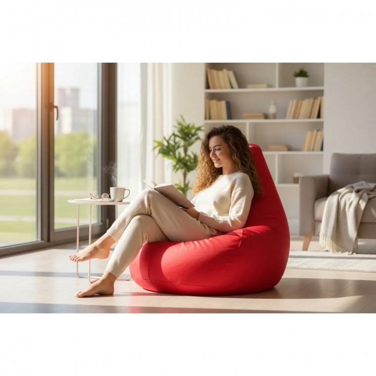 Кресло-мешок груша ЭКОКОЖА