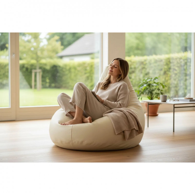 Кресло-мешок груша ЭКОКОЖА