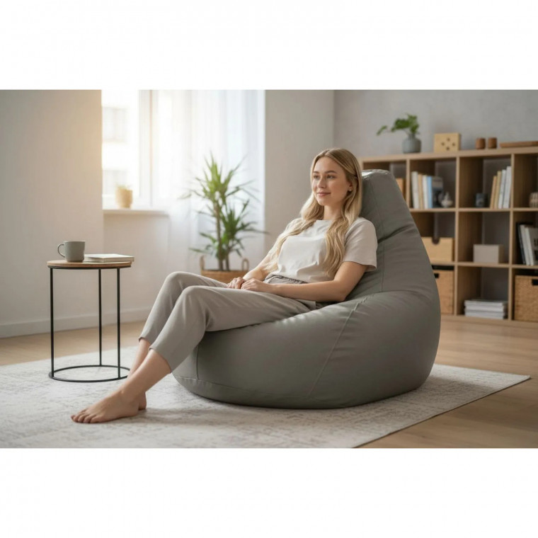 Кресло-мешок груша ЭКОКОЖА