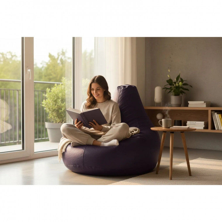 Кресло-мешок груша ЭКОКОЖА