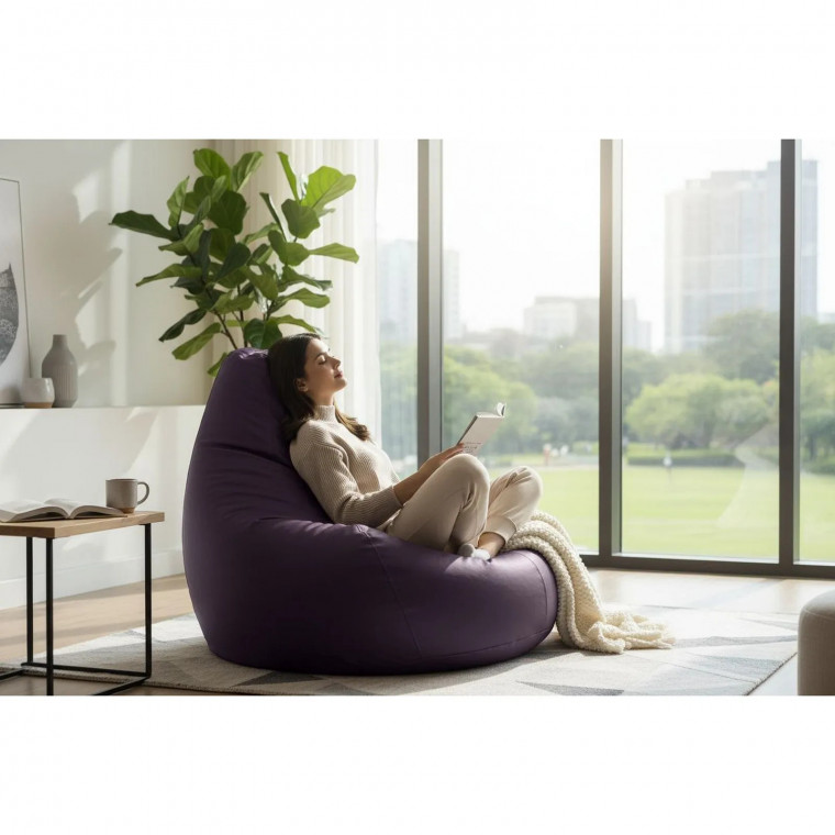 Кресло-мешок груша ЭКОКОЖА