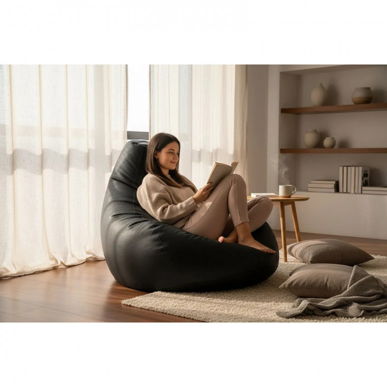 Кресло-мешок груша ЭКОКОЖА