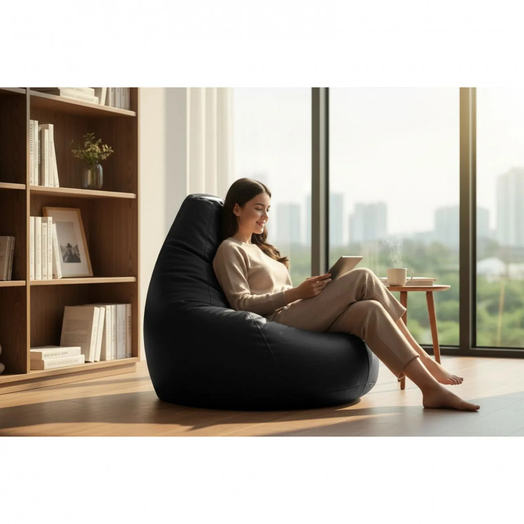 Кресло-мешок груша ЭКОКОЖА