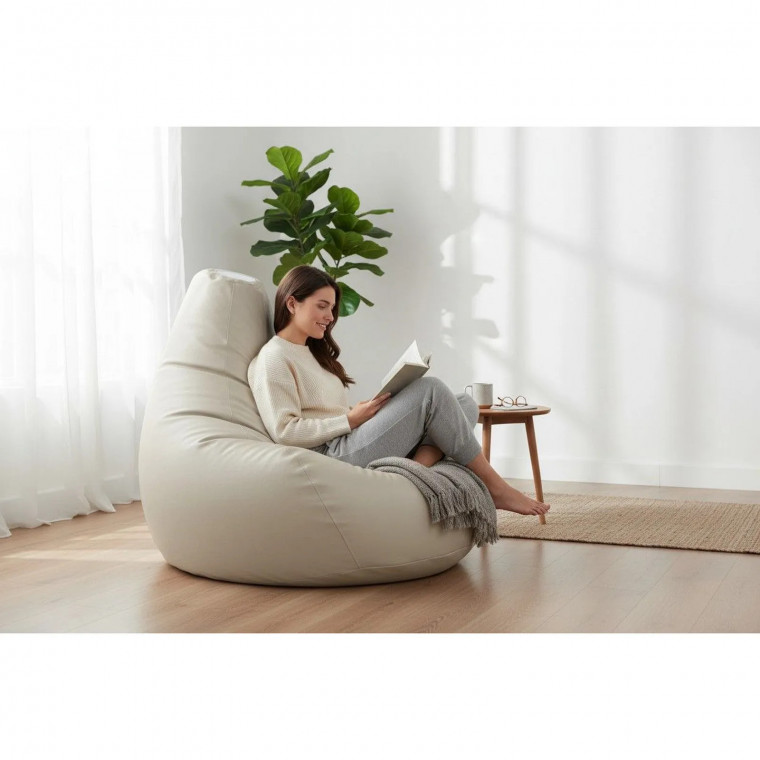 Кресло-мешок груша ЭКОКОЖА